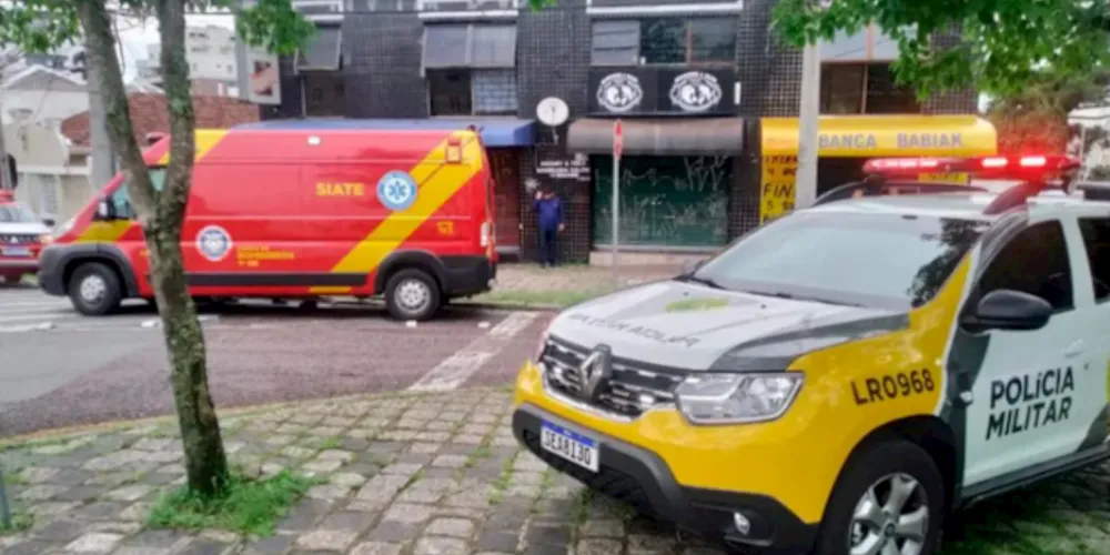 Conforme comerciantes da região contaram que o homem costuma ser tranquilo