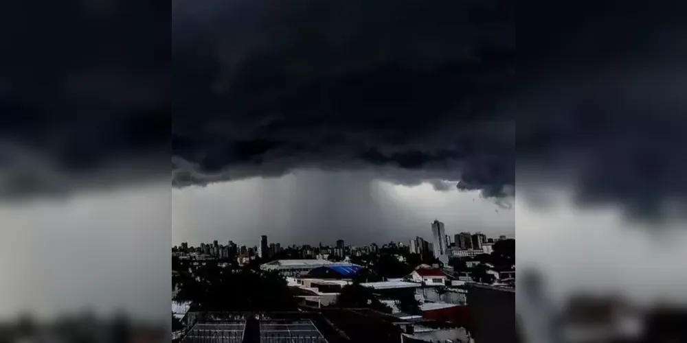 Os ventos da tempestade devem chegar aos 60 km/h