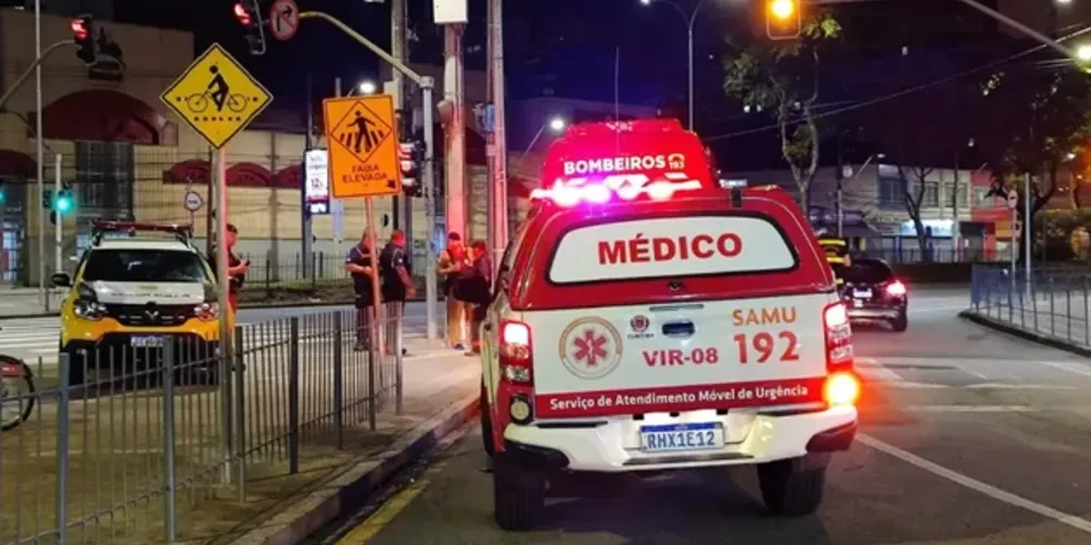 Incidente aconteceu por volta de 1h da madrugada