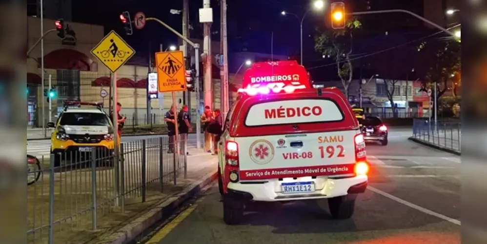 Incidente aconteceu por volta de 1h da madrugada