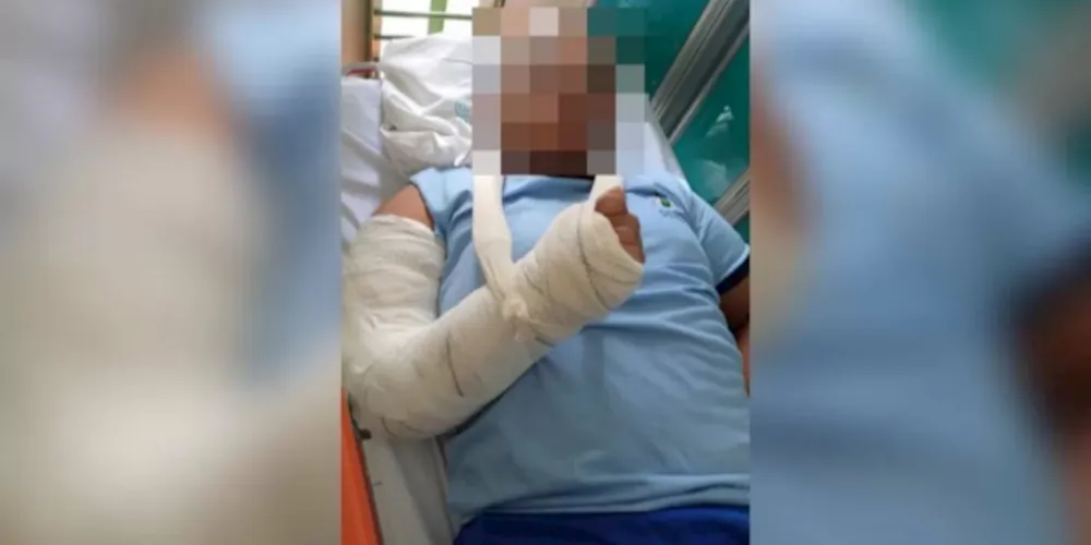 O Corpo de Bombeiros Militar do Distrito Federal (CBMDF) e a mãe do jovem foram acionados após a confusão