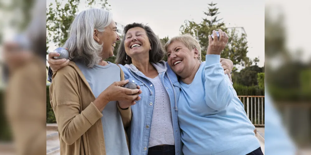 Mulheres idosas tem maior preocupação com a saúde e longevidade