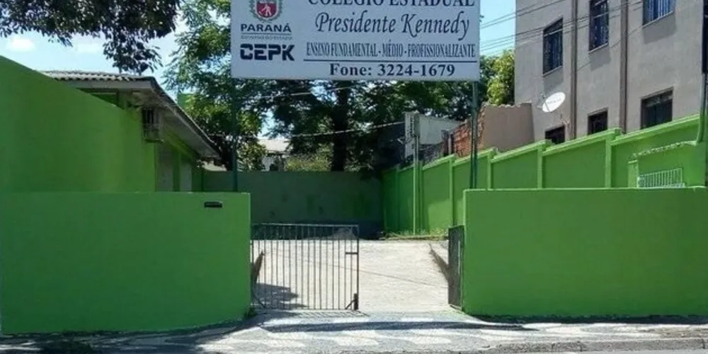 Colégio Presidente Kennedy, no bairro Órfãs, é um dos que pode adotar o modelo