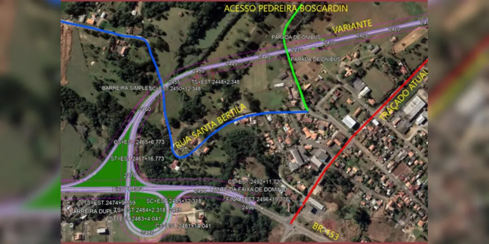 Contratada obra de novo viaduto e variante de rodovia em Irati