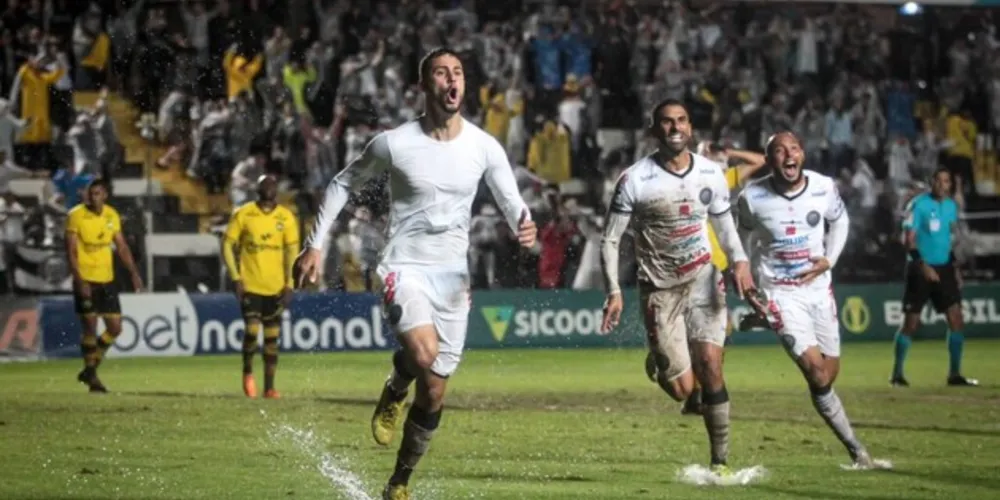 Vinicius marcou o gol da vitória contra o São Bernardo, na última rodada da Série C deste ano.