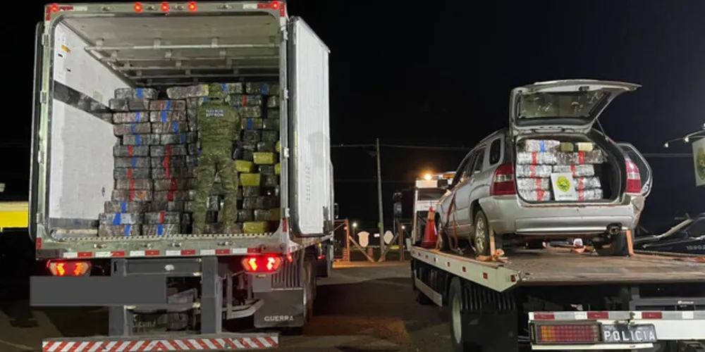 BPFron apreende 2,6 toneladas em maconha no Oeste do estado