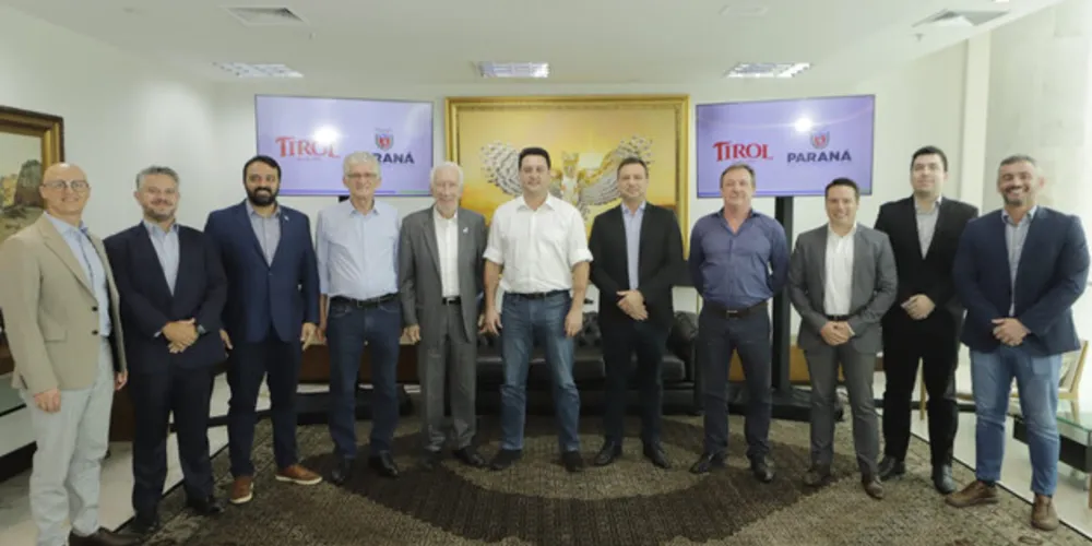 Anúncio foi feito nesta quarta-feira (06) em um encontro entre executivos da empresa e o governador Carlos Massa Ratinho Junior