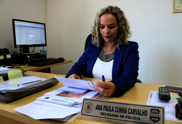 Ana Paula Cunha, delegada titular do Nucria