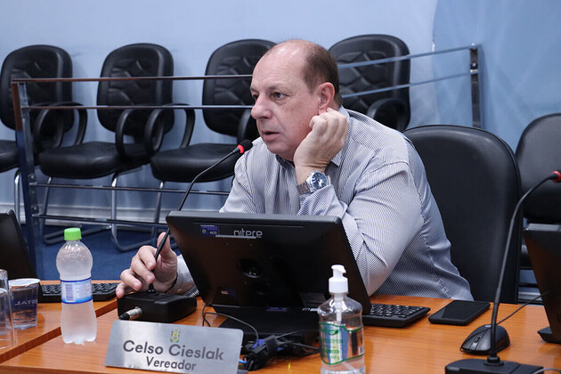 Celso Cieslak, vereador de Ponta Grossa que será 'julgado'