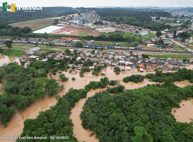 Prefeitura de Ipiranga decretou situação de emergência em decorrência das chuvas intensas dos últimos dias
