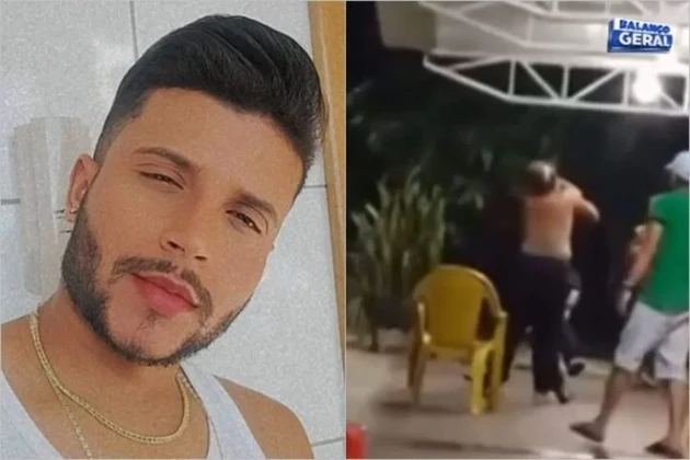 A mãe de Luan, Andréia, gravou um vídeo em que afirma que iniciou a briga