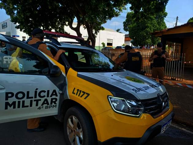 Equipes da Polícia Militar foram acionadas para atender a ocorrência