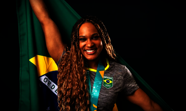 Rebeca Andrade conquistou quatro medalhas (dois ouros e duas pratas)