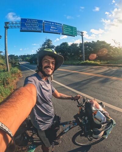 O fotógrafo conversou com o Portal aRede enquanto curte as belezas do Ceará