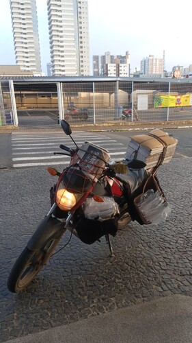 Moto foi furtada em Ponta Grossa, na noite deste domingo (01)