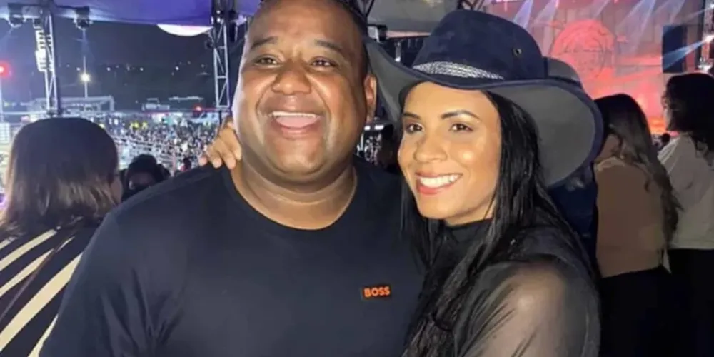 Taís atuou profissionalmente com o ex-jogador de futebol