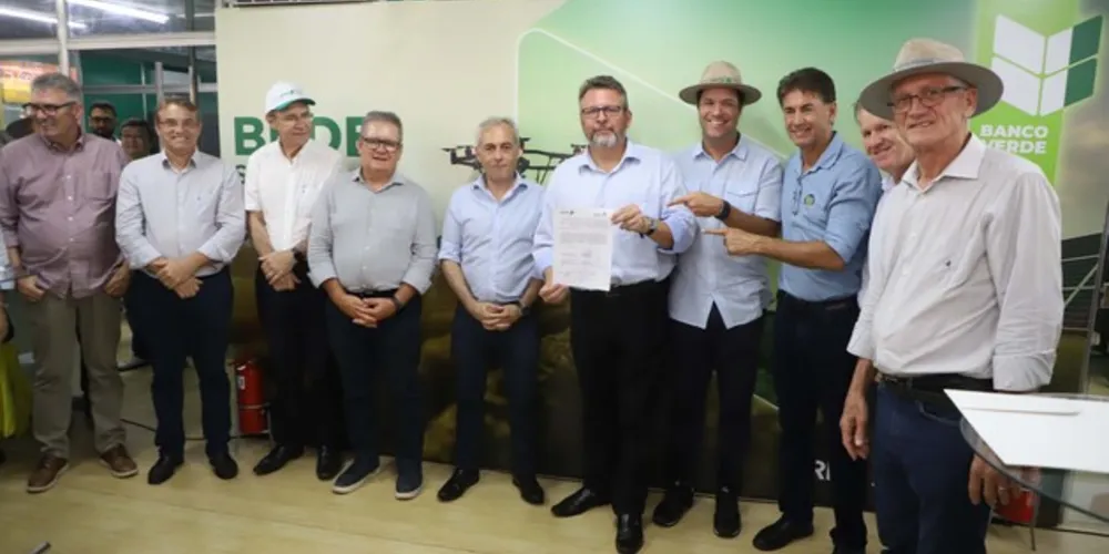 Outro financiamento liberado pelo BRDE será para a implantação de um conjunto de biodigestor em Carambeí.