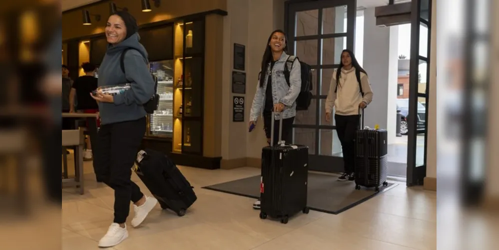 Primeiras atletas a se apresentarem à concentração foram as jogadoras que vivem nos Estados Unidos