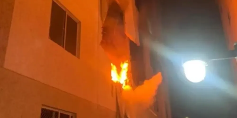 A explosão aconteceu na torre 10, mas todo o condomínio foi evacuado