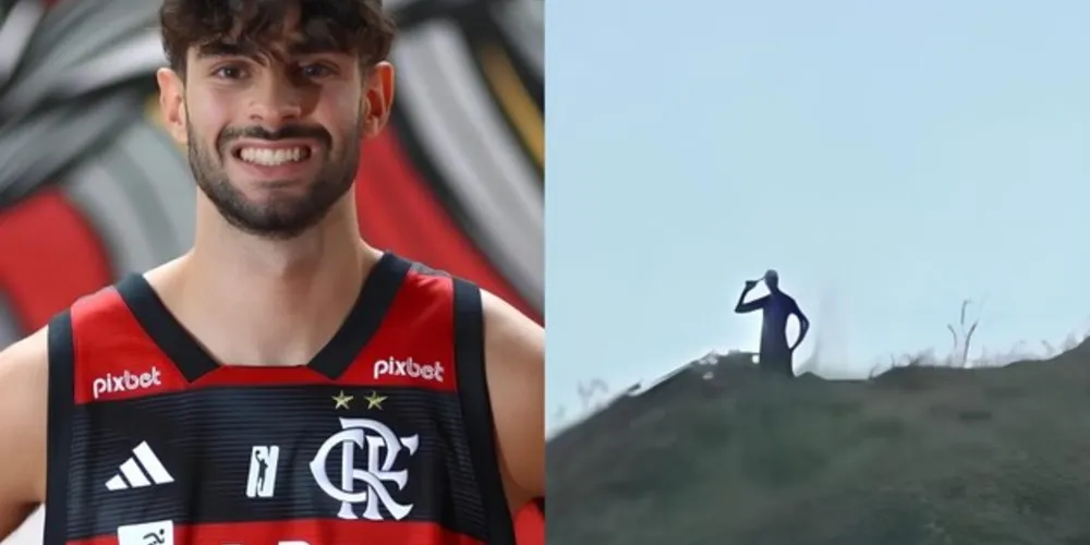 Confira o vídeo publicado pelo atleta sobre a comparação