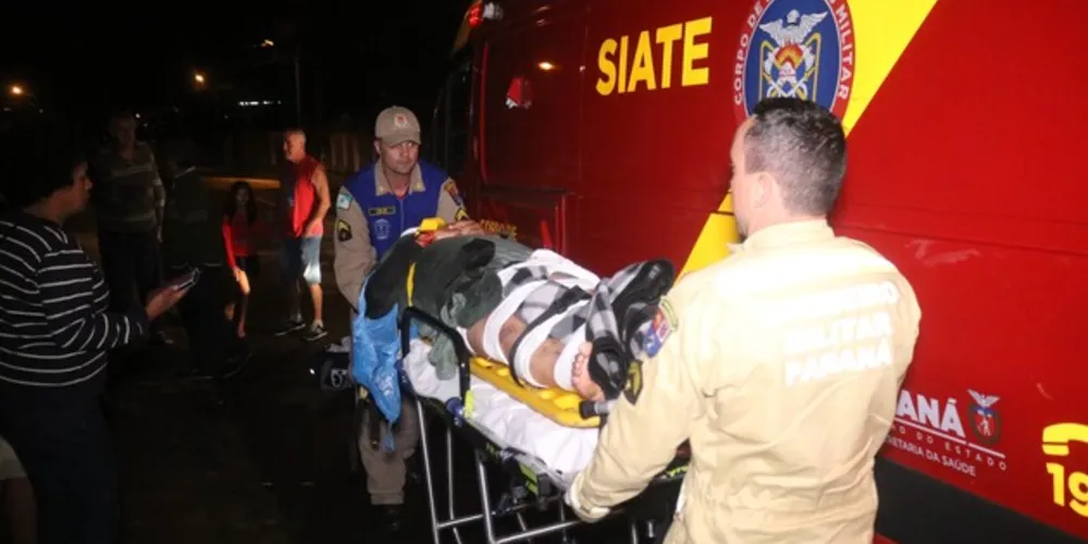 Testemunhas contam que a vítima chegou a ser arremessada depois de ser atingida