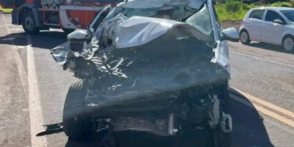 Vítimas estavam num Volkswagen T-Cross, na hora do acidente