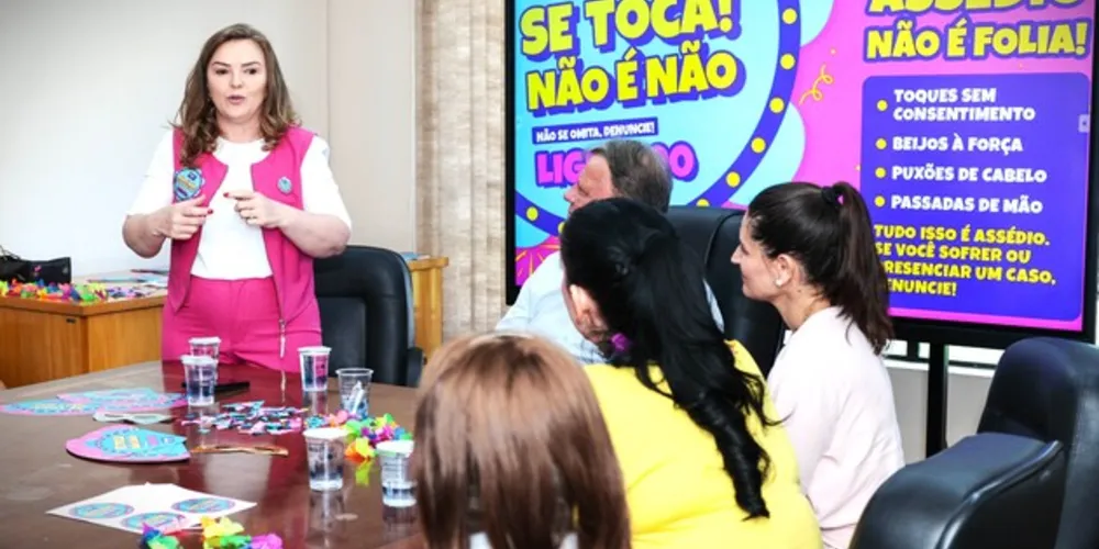 Secretária da Mulher, Leandre Dal Ponte, apresentou o projeto do Estado