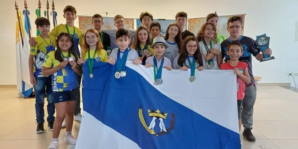 A conquista inédita nesta categoria foi consagrada no último domingo (25), na sede do Sesc Centro, em Ponta Grossa