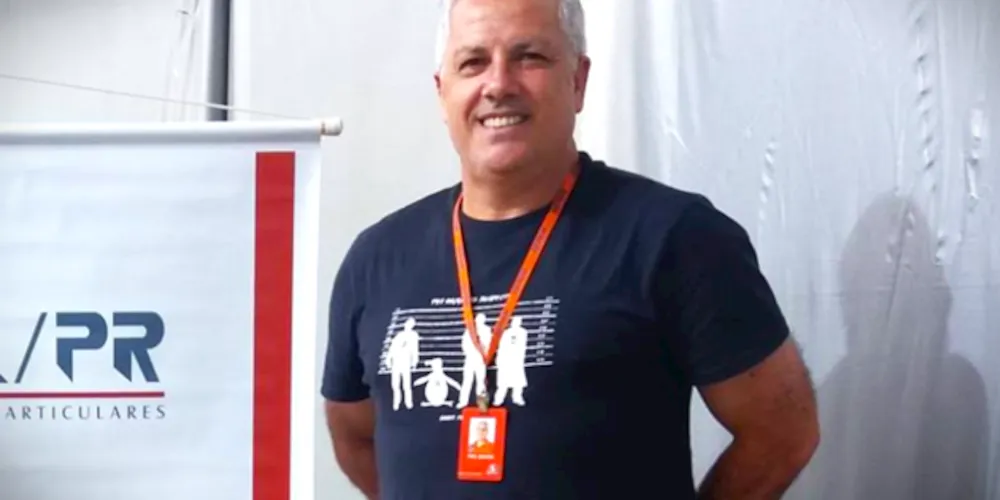 Ben Hur Chiconato é formado em Educação Física pela UEPG