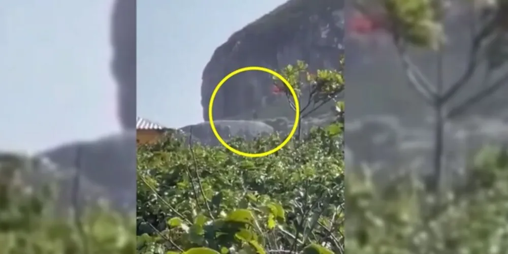 Imagens circulam nas redes sociais em todo o país.