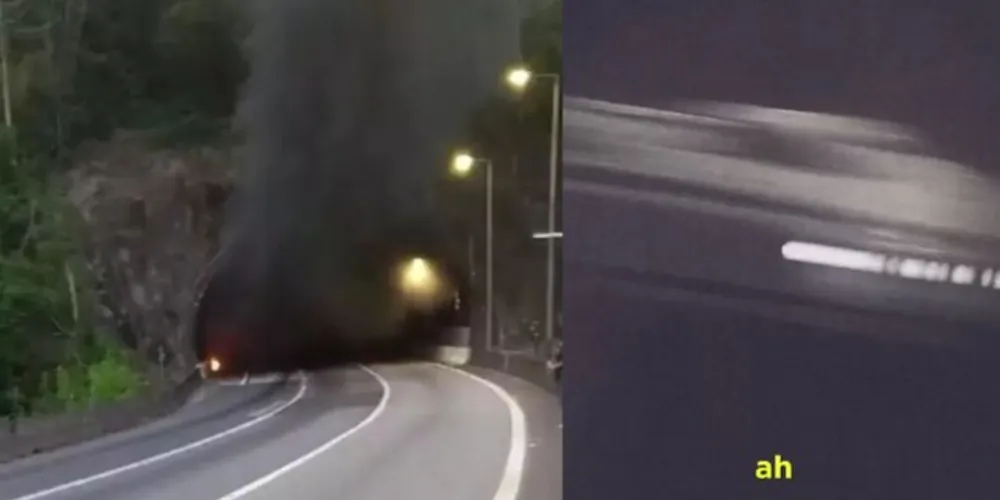 Imagens revelam detalhes do acidente grave.