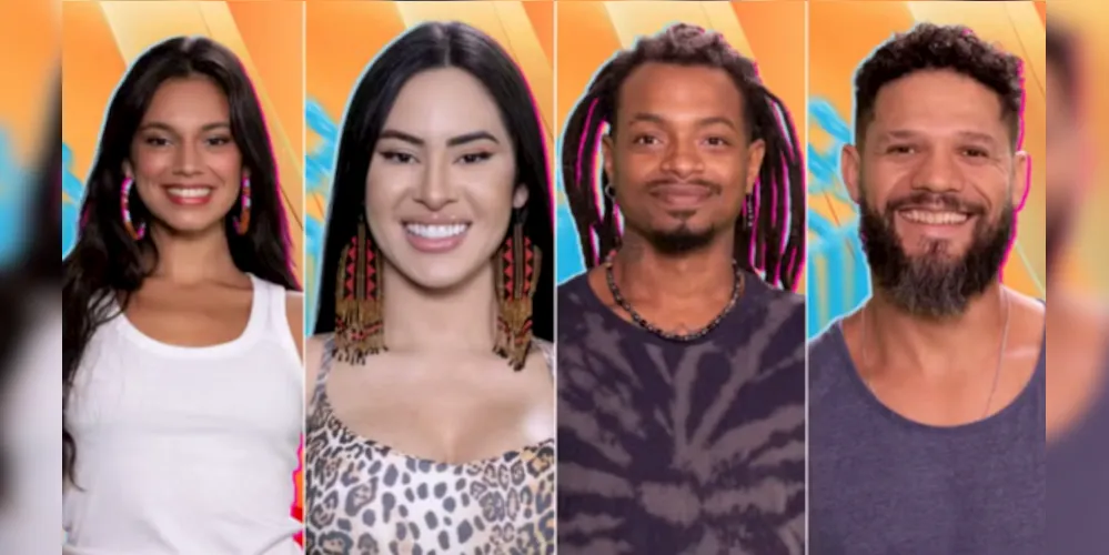 Alane, Isabelle, Luigi e Junhinho formam o sexto Paredão do 'BBB 24'