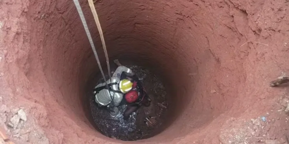 Segundo informações dos socorristas, o idoso estava acordado e orientado.