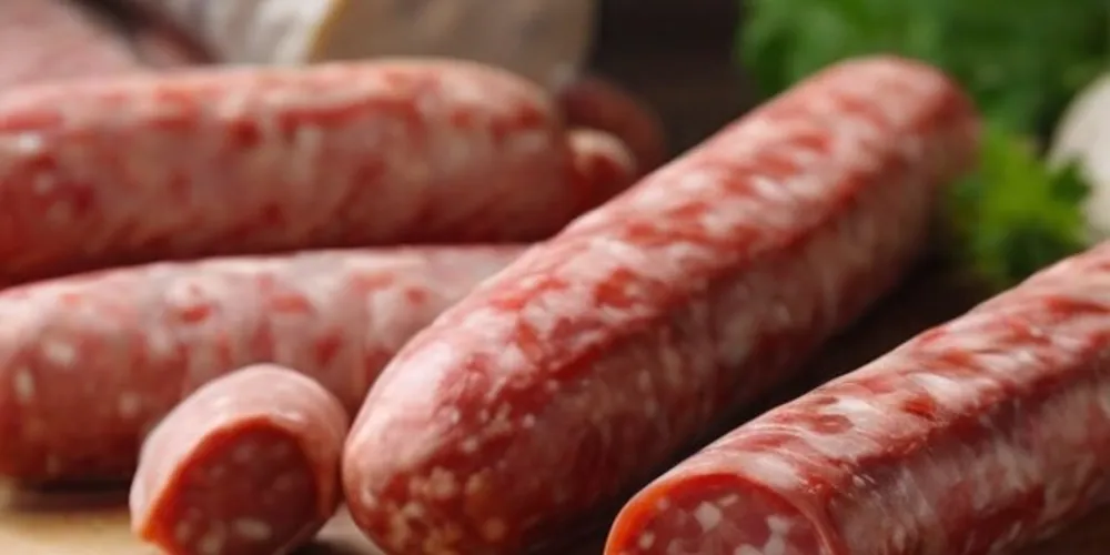 A Cracóvia é uma linguiça defumada de carne suína nobre