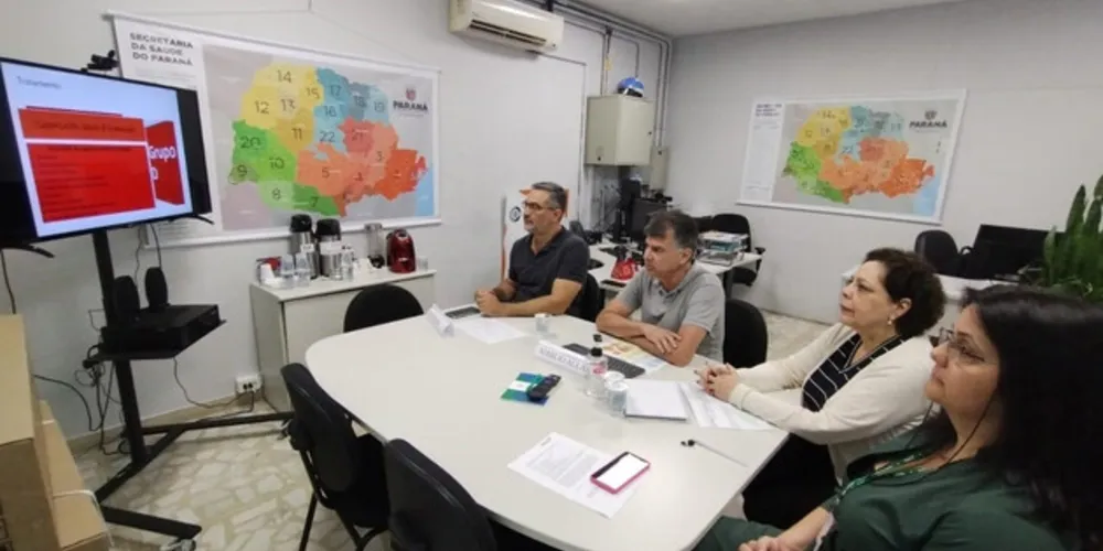 A Sesa realizou uma capacitação sobre manejo clínico com enfoque na hidratação e condução dos pacientes com suspeita de dengue