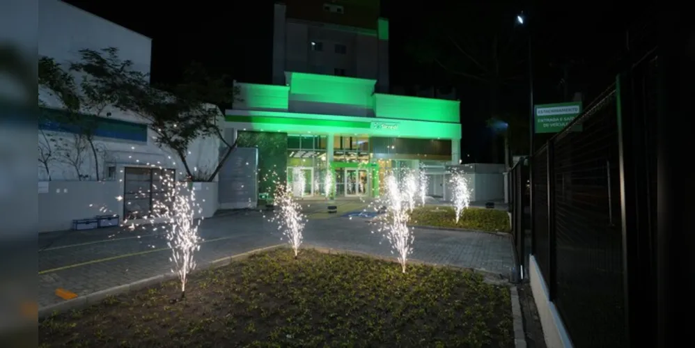 A cerimônia de inauguração contou com a presença de lideranças da cooperativa e da comunidade local