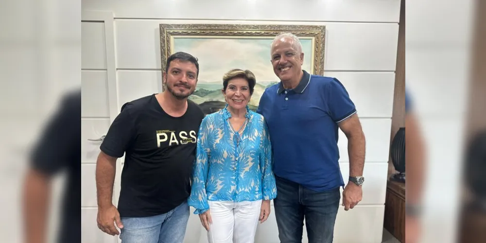 Ede Pimentel, Elizabeth Schimidt e o novo secretário Ben Hur