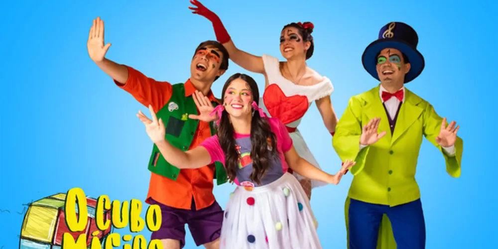 O espetáculo ‘O Cubo Mágico’, da Cia LevAr-te, encerrou o ano de 2023 com 10 apresentações.