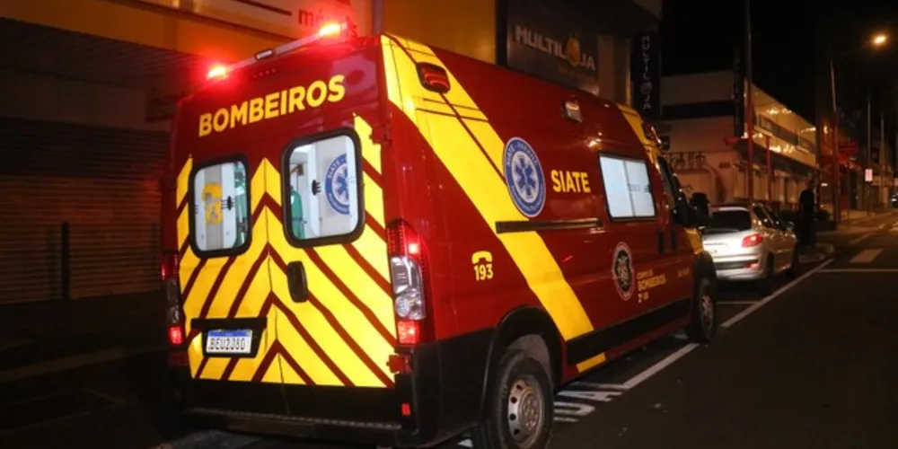 Vítima tem 29 anos e foi atendida pelo Siate