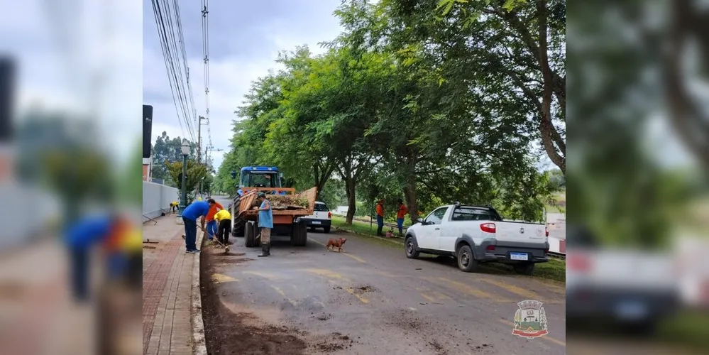 Limpeza acontece em parceria com o Programa Cidade Viva