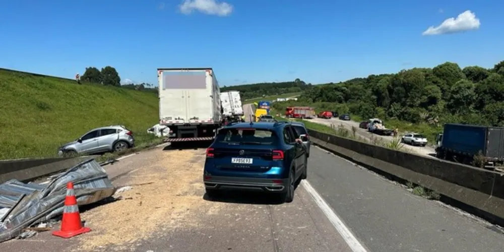 Uma pessoa morreu no acidente