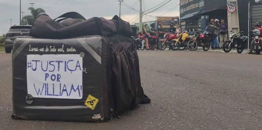 'Justiça' pela morte de Willian Carvalho é uma das causas da manifestação