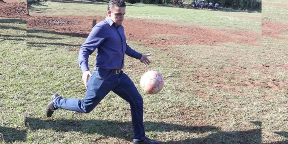 Aliel afirma que jogava futebol toda semana antes do incidente.