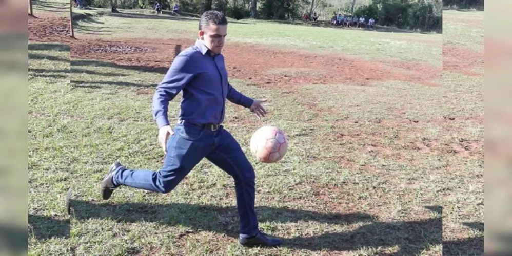 Aliel afirma que jogava futebol toda semana antes do incidente.