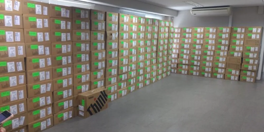 O investimento é para novos computadores para as equipes de saúde do Município