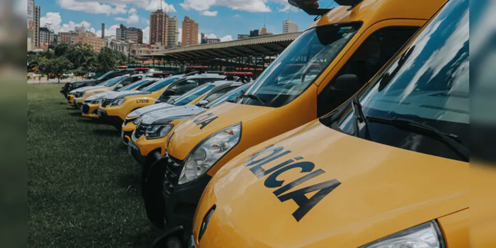 Moto com placa escrito "Grau" foi apreendida em Piraí do Sul