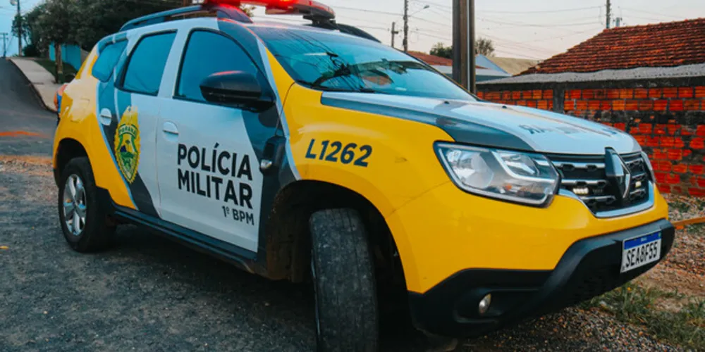 Agentes da Polícia Militar encaminharam a mulher à delegacia