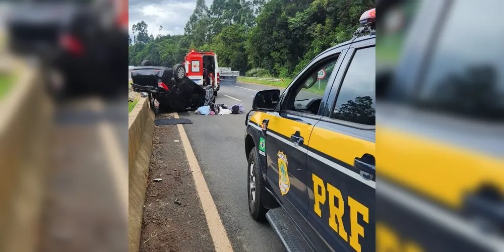 Acidente aconteceu na tarde desta quarta-feira (14)