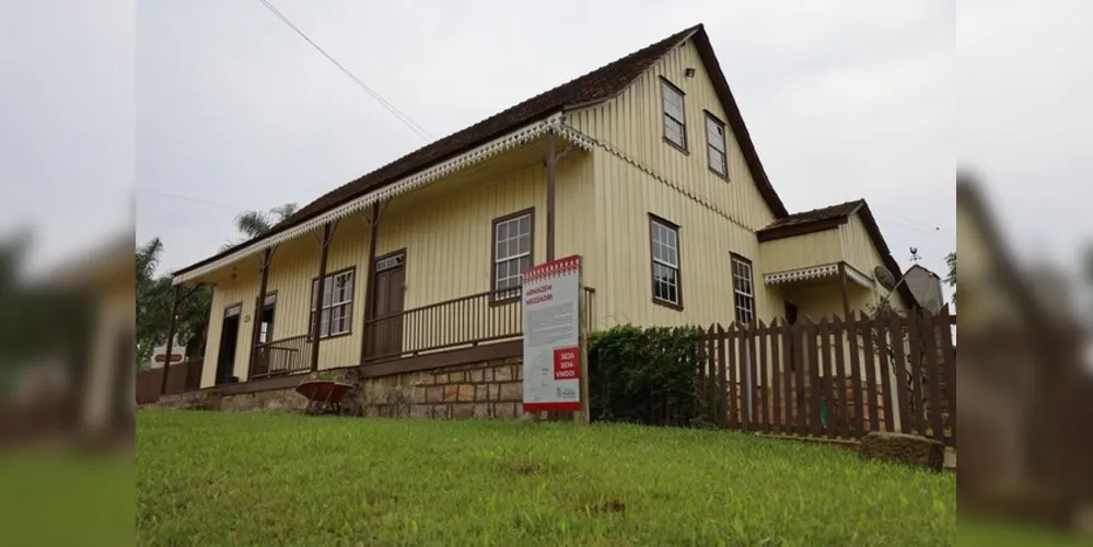 Armazém Mezzadri, localizado no Cantagalo, foi construído em madeira e inaugurado em 1911 por Líbero Mezzadri