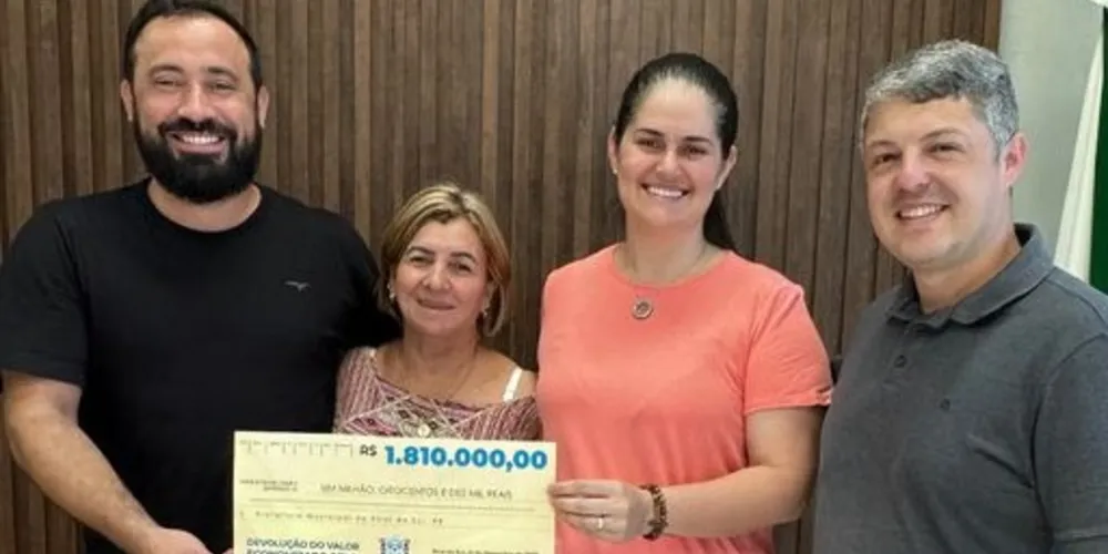 Os recursos estão sendo destinados de volta aos cofres públicos municipais devido o encerramento do exercício financeiro